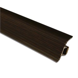 Плинтус 55мм "Комфорт" Венге с мягким краем 301 (40шт/уп) 2,2 К55 301 ВНГ