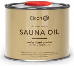Масло ELCON Sauna Oil для защиты полка  0,5л 00-00002955