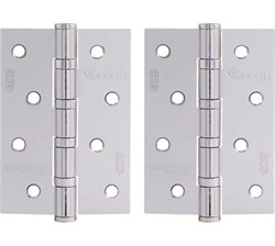 Петля дверная универсальная НОРА-М 4"-4ВВ FHP-ECO СР (100*70*2,5)  хром 15431