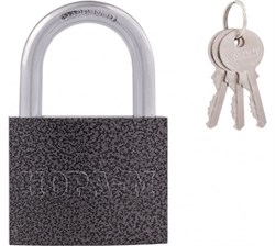 Замок навесной НОРА-М ЗН-800 -60мм черный/чугун 16811