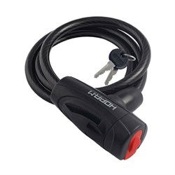 Замок-трос велосипедный НОРА-М №23 - Черный - 8х800 мм 18997