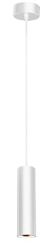 PL 1 GU10 WH 300 Подсветка ЭРА подвесной, GU10, D80*300мм, белый Б0041508 - фото 77382