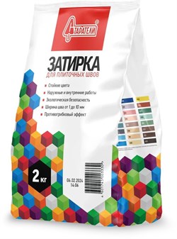 Затирка для плиточных швов 007 голубой 2кг Старатели 4601745003644