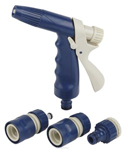 GAKP01-94 GREEN APPLE ЕСО Комплект для полива(пистолетраспылитель,штуцер,коннектор,) Под заказ Б0017786