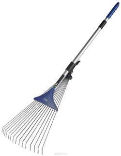 GAGV01-82 GREEN APPLE Регулируемые веерные грабли, телескопические (12/216) Под заказ Б0017795