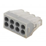 Клемма СМК, серия 108, 8 отверстий, 1.0-2.5мм2 (упак. 50 шт.) NO-222-22  Б0033396