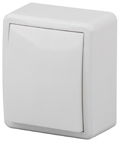 11-1203-01 ЭРА Переключатель,10АХ-250В, ОУ Эра Эксперт, белый Б0020660