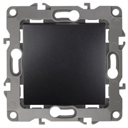 12-1103-05 ЭРА Переключатель,10АХ-250В, Эра12, антрацит Б0014643