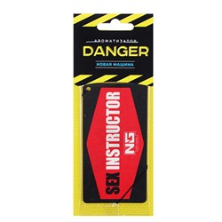 NEW GALAXY ароматизатор бумажный Danger/Sexinstructor, новая машина СПЕЦЦЕНА 794-318