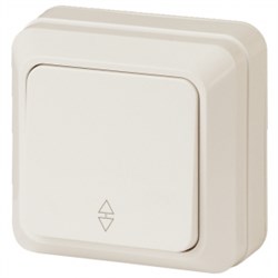 2-103-02 Intro Переключатель, 10А-250В, ОУ, Quadro, сл.кость Под заказ Б0027638