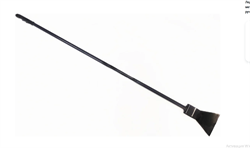 Ледоруб с топором (кованный) с мет. трубой 155х1350мм с пластиковой ручкой (5) *11491 Б-3