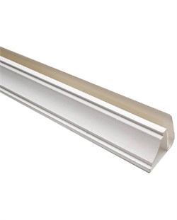 Плинтус напольный с кабель-каналами 70мм "Деконика" Белый глянцевый 001-0 (20шт/уп) Д-П70 001-0 БЕЛ-Г