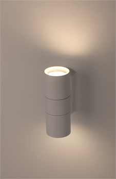 WL28 WH Подсветка ЭРА Декоративная подсветка 2*GU10 MAX35W IP54 белый Б0034632 - фото 79023
