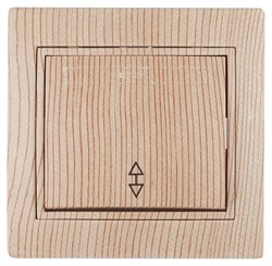 1-103-11 Intro Переключатель, 10А-250В, IP20, СУ, Plano, сосна Под заказ Б0053756