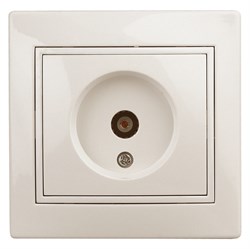 1-301-02  Intro Розетка TV одиночная, IP20, СУ, Plano, сл.кость Под заказ Б0027618