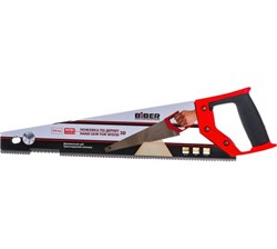 Ножовка по дереву Профи 450мм 3D заточка TPI 6 БИБЕР  85682