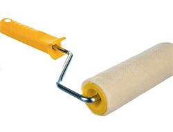 Мини-валик  150 мм велюр бюгель 8 мм, ворс 4 мм БИБЕР (50шт) ЛКМ 32502