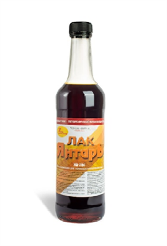 Лак ХВ-784 янтарь 0,5 л. стекло (24шт.) 00010018985