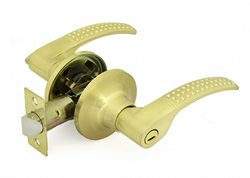 Защелка SB BK (3903) матовая латунь, с фиксатором нажимная PALLADIUM Р43-*