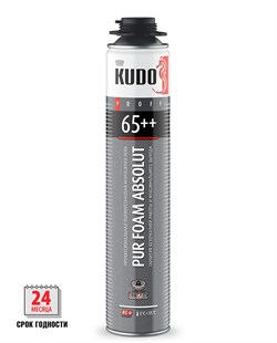 Пена профессиональная KUDO PROFF 65++ ,летняя (+5)1000мл (12шт/768шт) KUPP10S65++