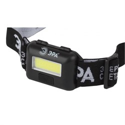 Фонарь GB-607  ЭРА Налобный с влагозащитой [3Вт COB LED Extra, 3хААА, бл] Б0039620 - фото 79931