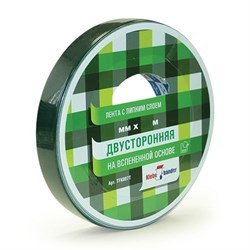 Двухсторонняя лента 25мм х25м  (6) клейкая на вспененной основе TFK008T