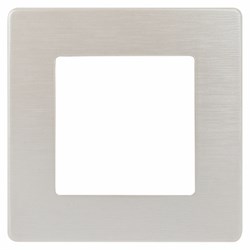 12-5101-15 ЭРА Рамка для розеток и выключателей на 1 пост, Сатин, перламутр Б0052508