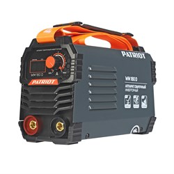 Аппарат сварочный инверторный PATRIOT WM180D MMA (инвертор MAX 180А руч. дуговая ) 605302018