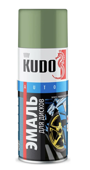 5204 Эмаль для дисков болотная 520мл (6шт/уп) KU-5204