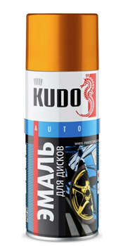 5207 Эмаль для дисков золотая 520мл (6шт/уп) KU-5207