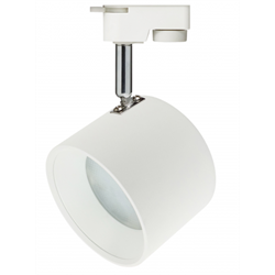 TR15 GX53 WH/SL Светильник трековый  однофазный , белый+серебро ЭРА Распродажа Б0048545*-1
