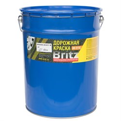Краска Дорожная АК-511 Б BRITZ  белая 25 кг ГОСТ Р 52575-2006 6109
