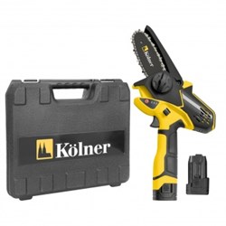 Пила цепная аккумуляторная KOLNER KCCS 10/14.4С (10шт) (АКБ и ЗУ в компл) кн10-14,4ццс