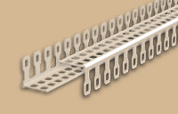Угол штукатурный  25х25х2мм 2,5м  арочный ЕВРО  (50шт/уп) Ш-А2 001 БЕЛ