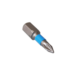 Биты PZ 1 х 25мм "EUROTEX" для больших нагрузок  отрывной блистер (20шт/уп) 031515-025-001