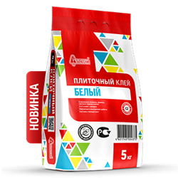 Клей плиточный "БЕЛЫЙ" 5кг Старатели  (216шт/п) 5388
