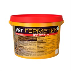 Герметик ВГТ для срубов акриловый Махагон 7кг 18797