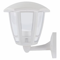НБУ 07-40-003 белый ЭРА Светильник садово-парковый Дели1 настенный шестигранный Е27 Б0051197