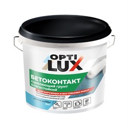 Грунтовка Бетоноконтакт ОПТИЛЮКС 3кг ведро (4шт) 3067523237