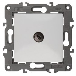 14-3101-01  ЭРА Розетка TV одиночная, IP20, Эра Elegance, белый Под заказ Б0034290