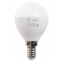 Лампа светодиодная  ЭРА LED smd P45- 9w-840-E14 4000К Б0029042