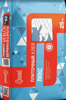 Клей плиточный "ЛЮКС" 25кг Старатели  (63шт/п) 2566