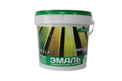 Эмаль акриловая "ЭМАЛЬЕР" матовая белая 0.8 кг (12шт) 4603728446196
