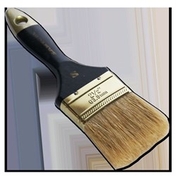 Кисть плоская   50мм нат. щетина с дер. ручкой, "Santool" ЛАЙТ(12шт/уп) 010113-012-025