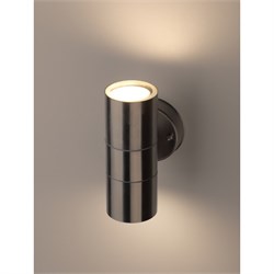 WL16 Подсветка ЭРА Декоративная подсветка 2*GU10 MAX35W IP54 хром Б0034616 - фото 81377