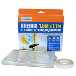 Пленка теплосберегающая для окон 1,5х1,7м 4Walls (1/20) PTS200W