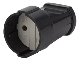 Розетка кабельная Rx1-W ЭРА б/з 10А прямая белая Б0039682