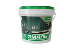Эмаль акриловая "ЭМАЛЬЕР" полуглянцевая белая 0.8 кг (12шт) 4603728446202