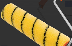 Валик 240 мм полиакрил d 42 мм,бюгель 8 мм,ворс 11мм,триколор,Профи НАМЕРЕНИЕ 888-2400