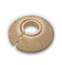 Обвод для труб 1/2 дуб рустик d 22 (2шт/уп во флоупак) ПОД ЗАКАЗ ОТ16-22-Ф2 211 ДУБ РСТ